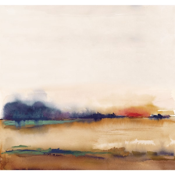 Walls Republic Multicolor Abstract Sunset Print Non Woven-Non-Pasted Textured Wallpaper 102 sq. ft.