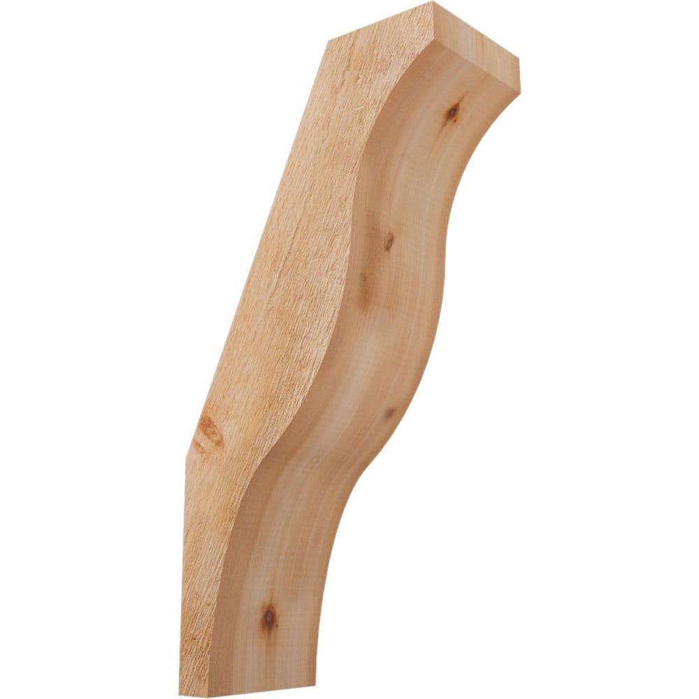 "6""W x 12""D x 24""H Funston Rough Sawn Knee Brace, Western Red Cedar" price history on PriceWatchPro
