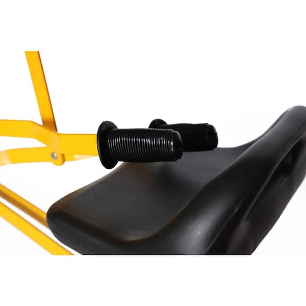 PLAYBERG Metal Sand Digger Toy Crane with Wheels and Seat