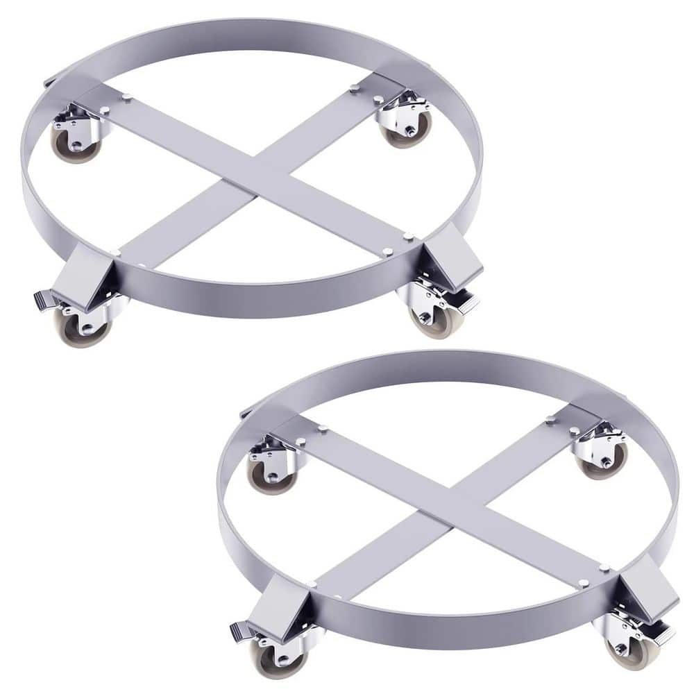 2-Piece 55 Gal. Drum Dolly, Drum Steel Dolly, 1000 lbs. 55 Gal. Barrel Dolly Cart Drum Caddy for Warehouse Drum Handling price history on PriceWatchPro
