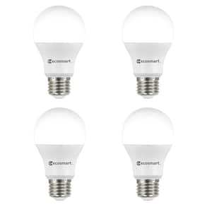 60-Watt Equivalent A19 Non-Dimmable LED Light Bulb (5000K) Daylight (4-Pack)