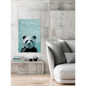 45 in. H x 30 in. W "What up Panda" by Julia Posokhova Canvas Wall Art