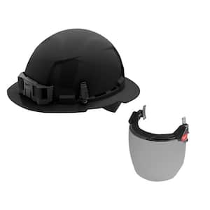 Milwaukee BOLT Black Type 1 Class C Front Brim Vented Hard Hat with 4 ...