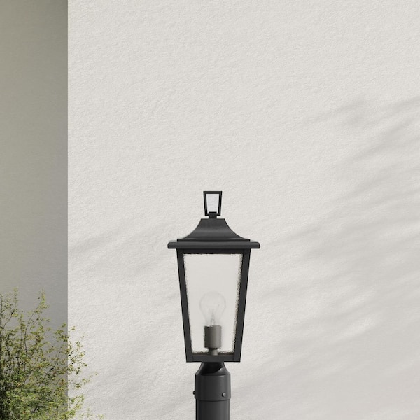 Progress Lighting Padgett 1-Light Textured Black Outdoor Post