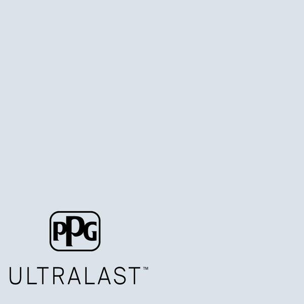 PPG UltraLast 1 qt. #PPG1242-1 First Frost Eggshell Interior Paint and Primer