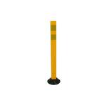 Three D Traffic Works 36 in. Repo Post Workzone Yellow Delineator Post ...