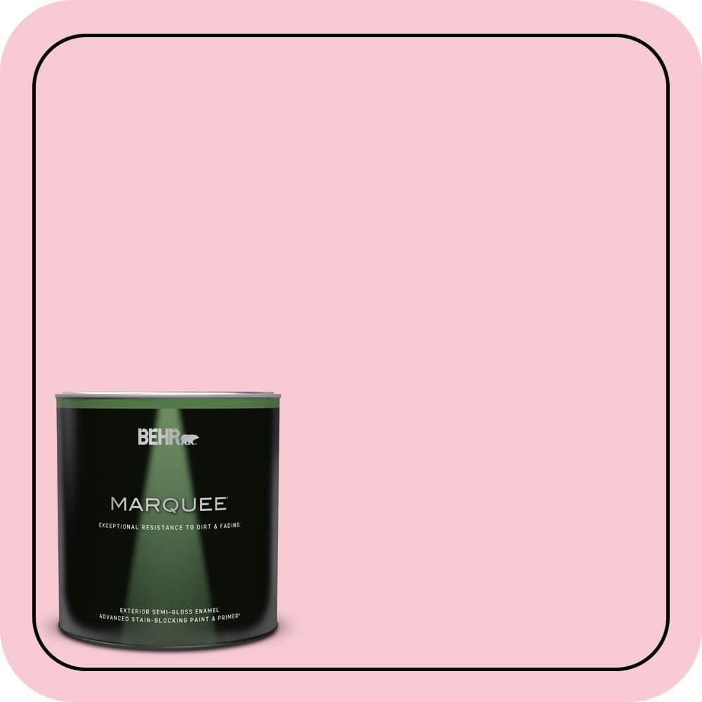 1 qt. #110A-3 Palace Rose Semi-Gloss Enamel Exterior Paint & Primer price history on PriceWatchPro