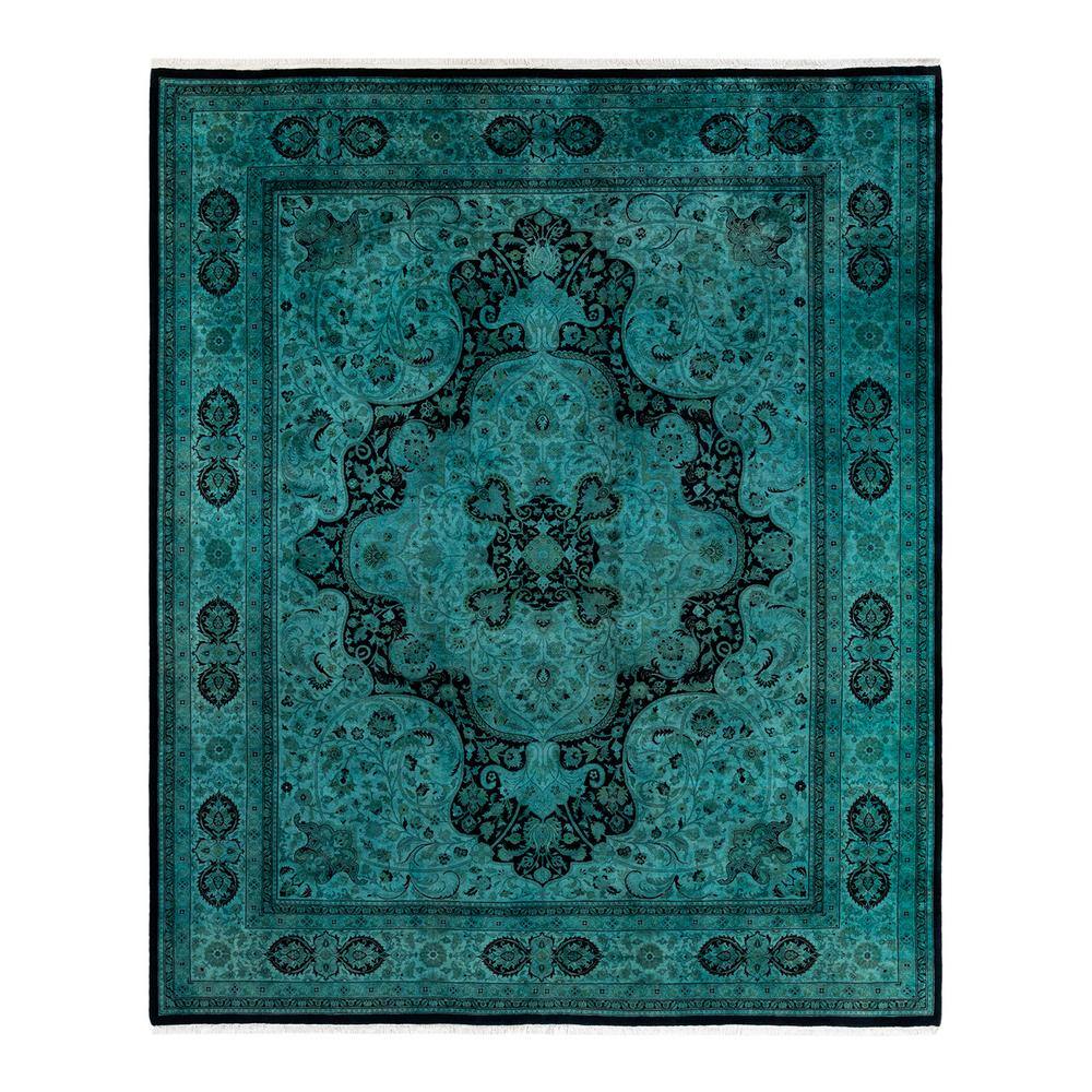 Fine Vibrance Green 8 ft. x 10 ft. Solid Wool Indoor Area Rug price history on PriceWatchPro
