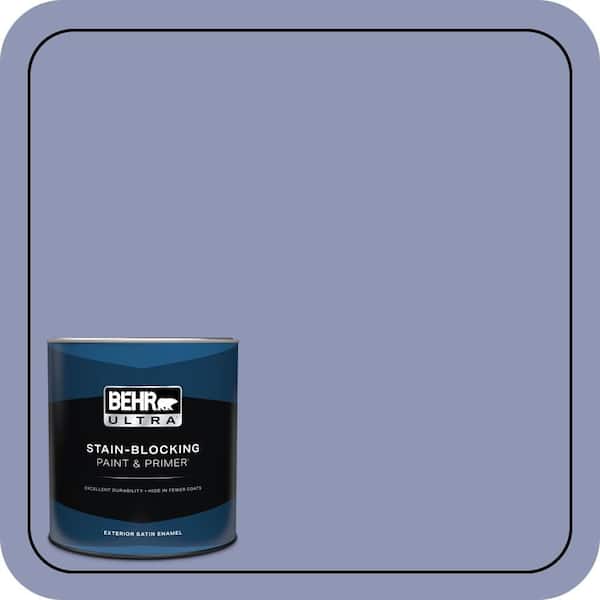BEHR ULTRA 1 qt. #S540-4 Vintage Ribbon Satin Enamel Exterior Paint & Primer