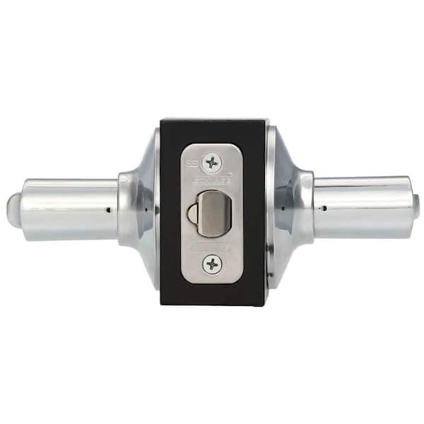 Schlage Latitude Bright Chrome Keyed Entry Door Handle F51A LAT