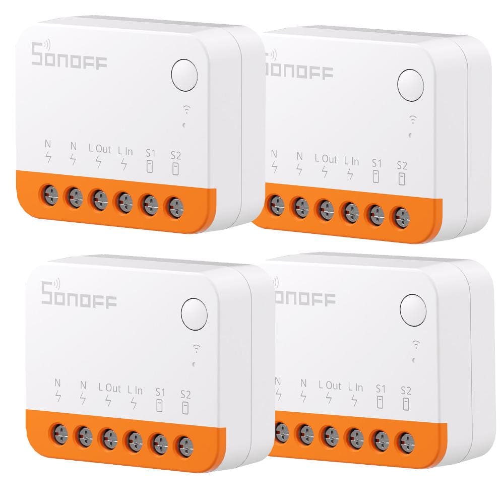 MINIR4 10A Smart WiFi Extreme Wireless Light Switch,Universal DIY Module for Smart Home Automation Solution 4Packs price history on PriceWatchPro