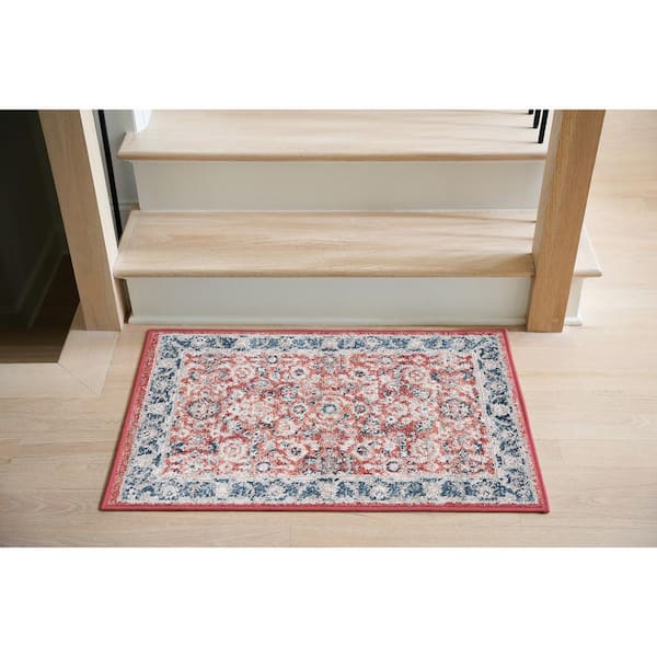 Magic Traditional Multi-Colored 2 ft. x 3 ft. Oriental Indoor Area Rug