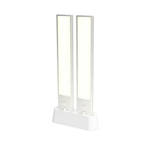 9 in. USB Rechargeable Silver Integrated LED Under Cabinet Light (2-Pack)