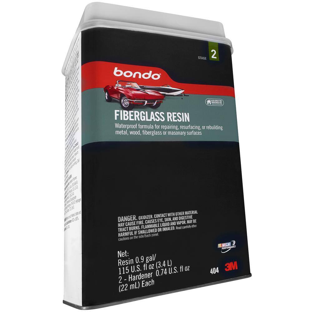3m Bondo 115 Oz Fiberglass Resin 00404 The Home Depot