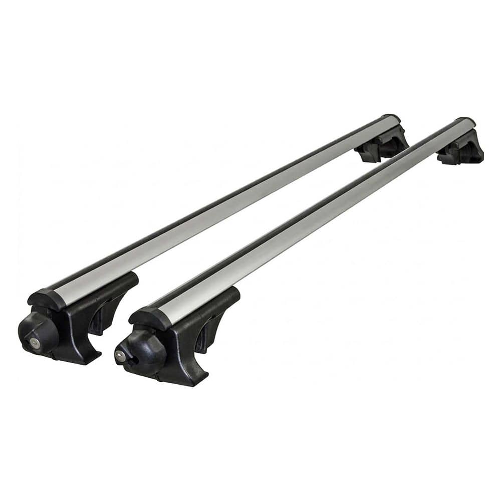 150 lbs. Capacity Aluminum Roof Cross Bar Carrier Rack with Adjustable Locking Knobs price history on PriceWatchPro