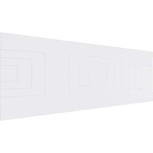 32 in. H x 94-1/2 in. W 21.04 sq. ft. Mid Century Modern PVC Wainscot Paneling Kit