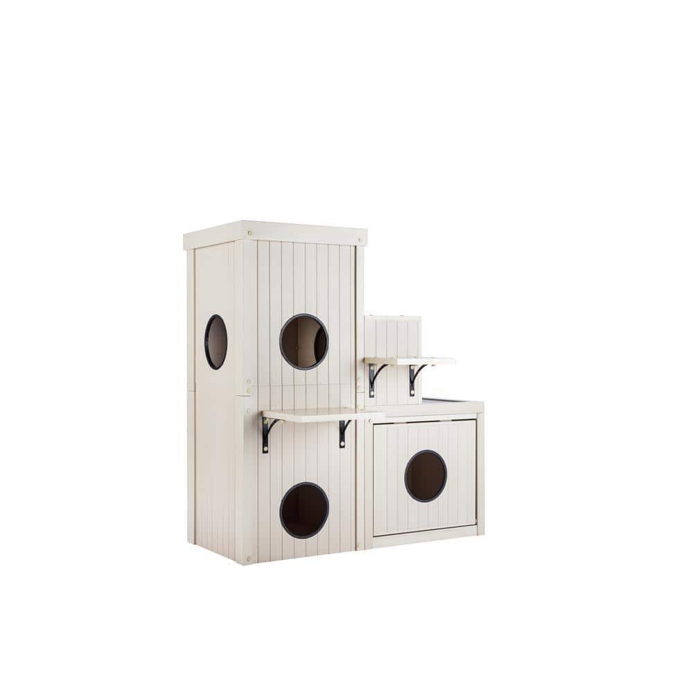 New Age Pet ecoFlex Kitty Katio Climber Cat House EHKK820 - The
