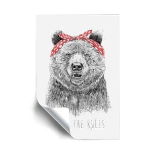 "Break the rules" Animals Removable Wall Mural