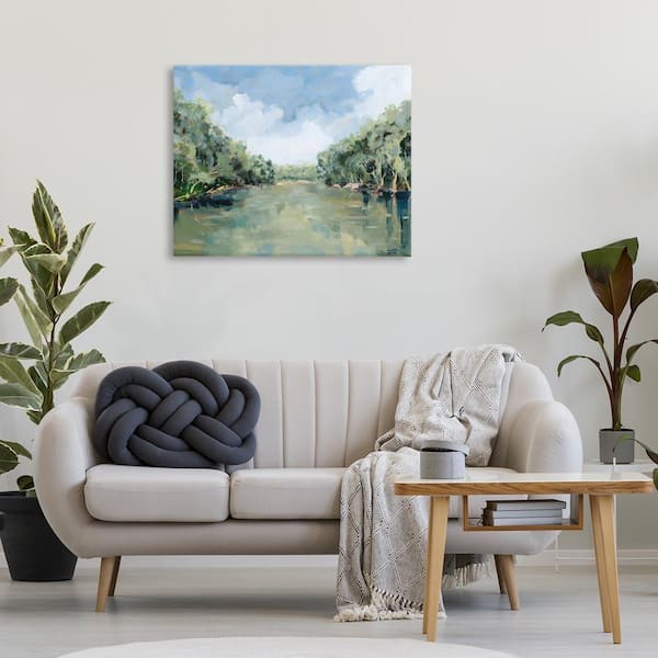 Serene Reflective Nature by Meredith Howse Unframed Nature Graphic Art Print 30 in. x 40 in.