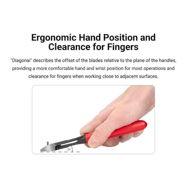 TEKTON 7 in. Diagonal Cutting Pliers PCT00007 - The Home Depot