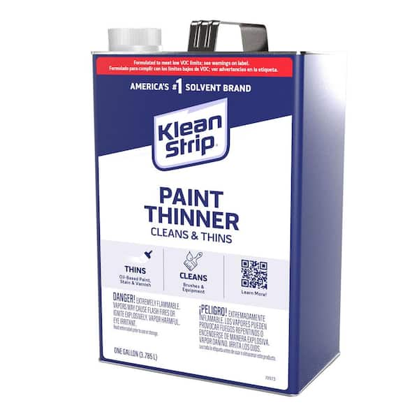 Klean Strip Paint Thinner Non Flammable Low Odor 1 Gl