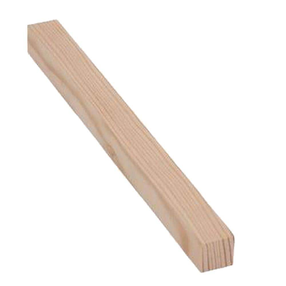 30 in. x 2 in. Unfinished Fir Square Baluster 207897 The Home Depot