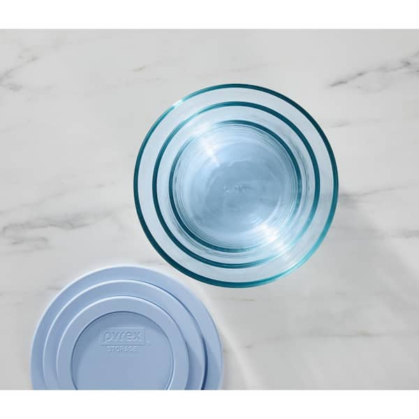 Reviews for Pyrex Sculpted/Tinted Dreams 4-pc Mixing Bowl Set with Plastic  Lids | Pg 2 - The Home Depot