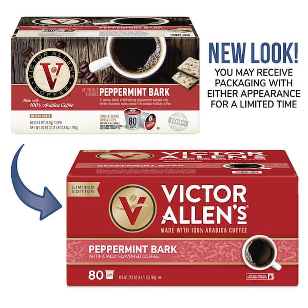 Peppermint Bark Flavored Coffee Medium Roast Single Serve Coffee Pods for Keurig K Cup Brewers 42 Count FG014590 The Home Depot