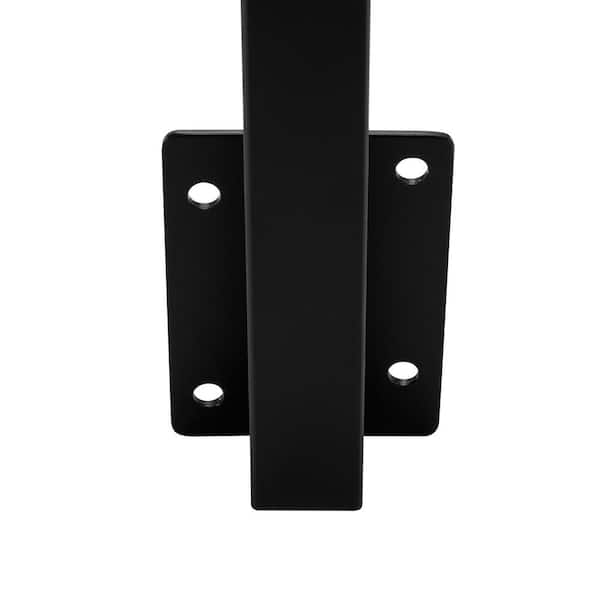 6 ft. Deck Cable Railing, 42 in. Face Mount, Black