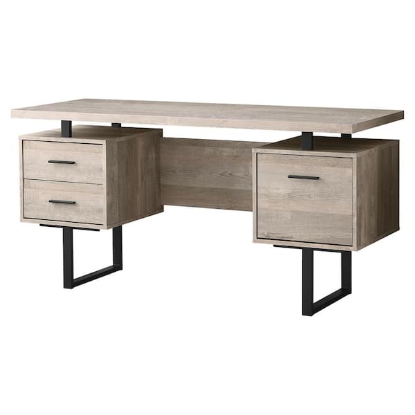 Unbranded Taupe Computer Desk