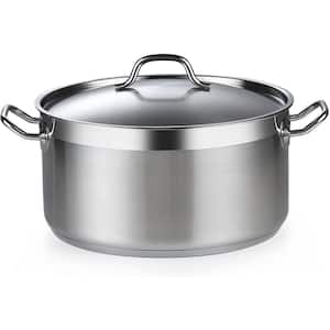 9 qt. Stainless Steel Dutch Oven Stockpot with Lid