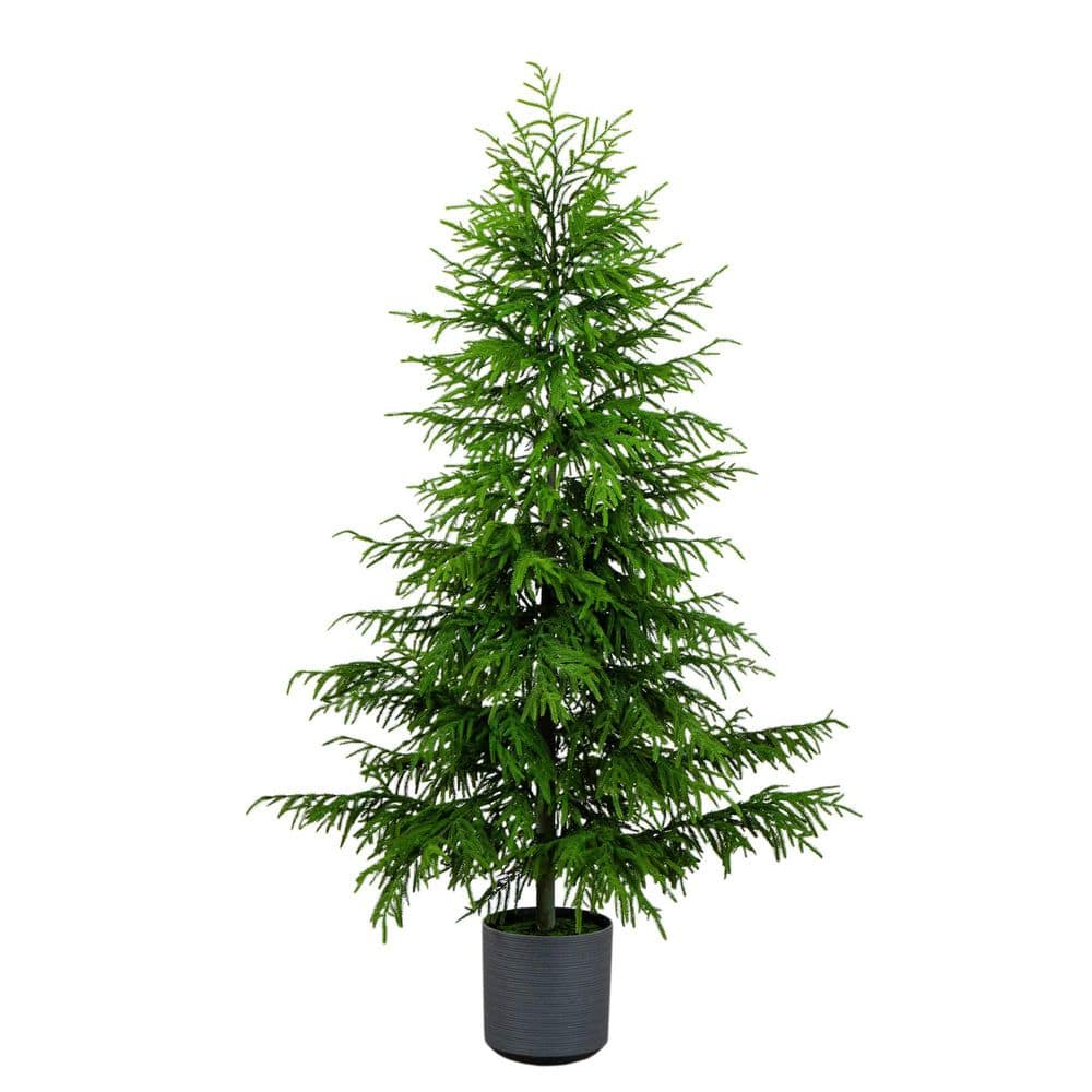 7 ft. Artificial Real Touch Norfolk Island Pine Christmas Tree with Natural Look price history on PriceWatchPro