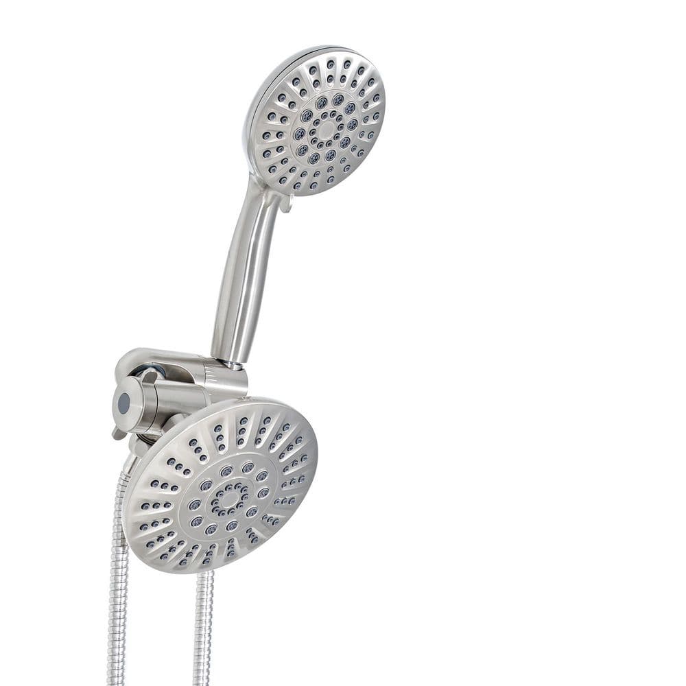 6-Spray Wall Mount Dual Handheld Shower Head with Adjustable Angle 2.5 GPM in Chrome price history on PriceWatchPro
