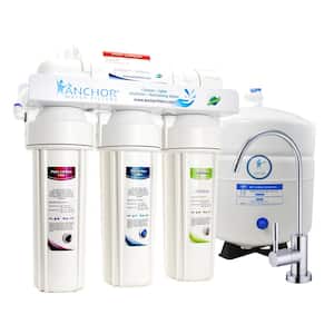 Elite Series 5-Stage Reverse Osmosis Water Purification System - Under Sink Water Filter - 100 GPD