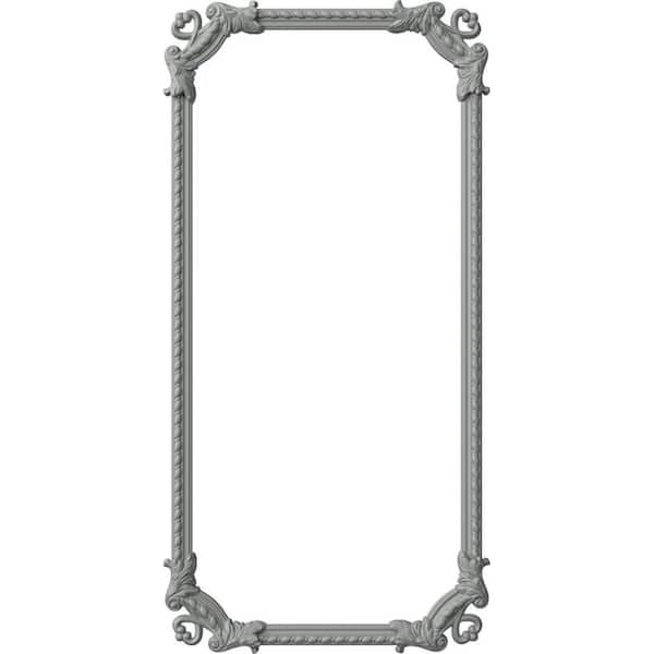 Ekena Millwork 13.35 Sq. Ft. Unfinished Polyurethane Devon Rope Panel Moulding Kit (Single Panel)