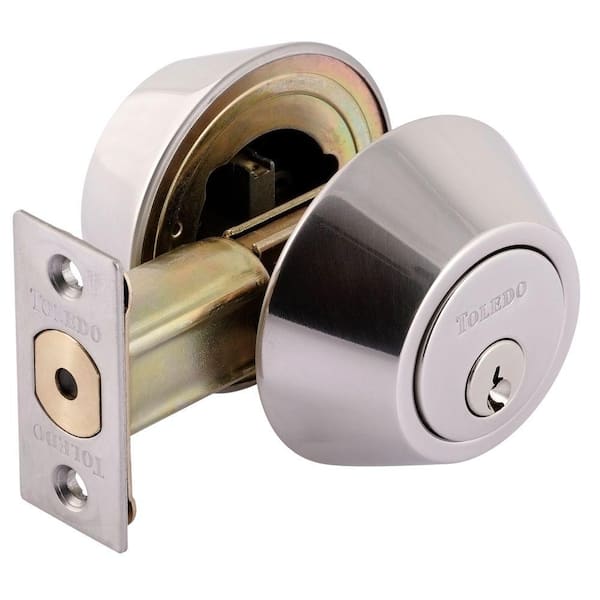 TOLEDO Polished stainless steel Double Cylinder Deadbolt