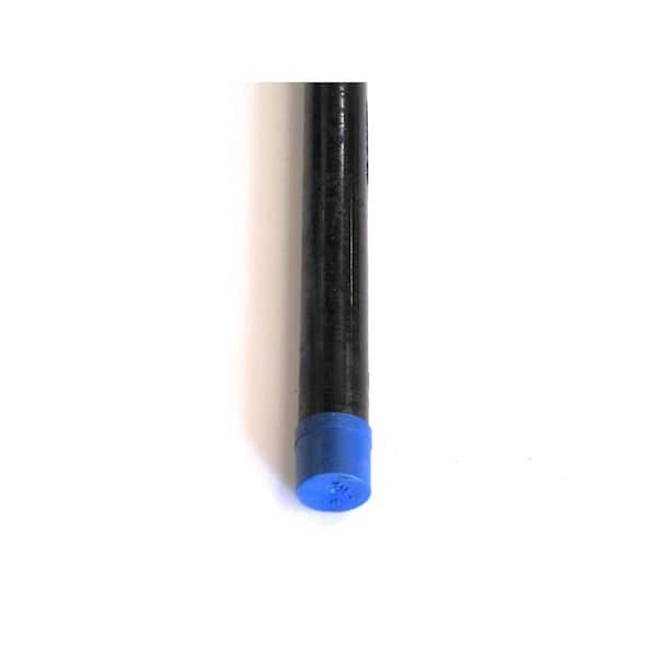 VPC 1 in. x 2 ft. Black Steel Schedule 40 Cut Pipe
