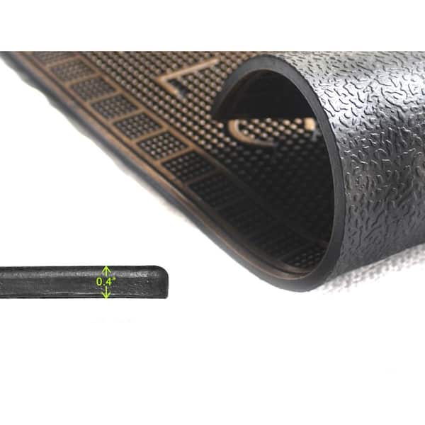 Welcome Tree Trio Golden 30in. x 18in. Door Mat