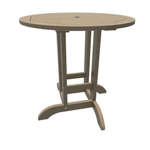 The Sequoia Professional Commercial Grade 36 in. Round Counter Height Bistro Dining Table