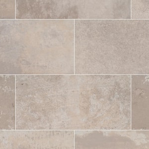 Capella Ivory Brick 5 in. x 10 in. Matte Porcelain Floor and Wall Tile (5.55 sq. ft. /Case)