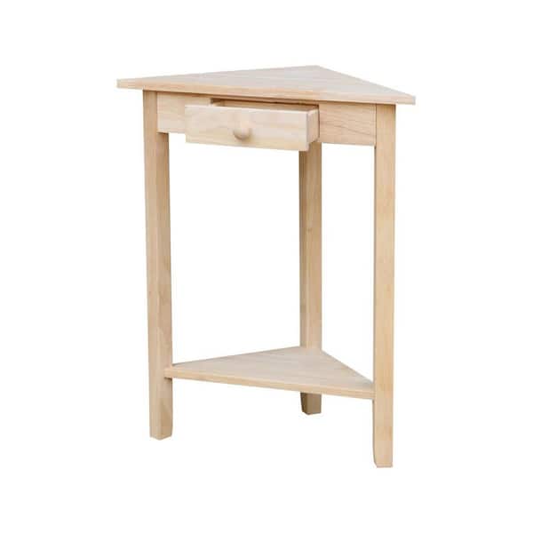 International Concepts Unfinished Storage End Table OT-95 - The