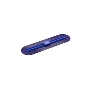 Big Blue 42 in. x 12 in. Round End Bull Trowel Float