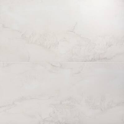 Ivy Hill Tile Essential Marble Borghini 12 in. x 24 in. Porcelain Floor ...