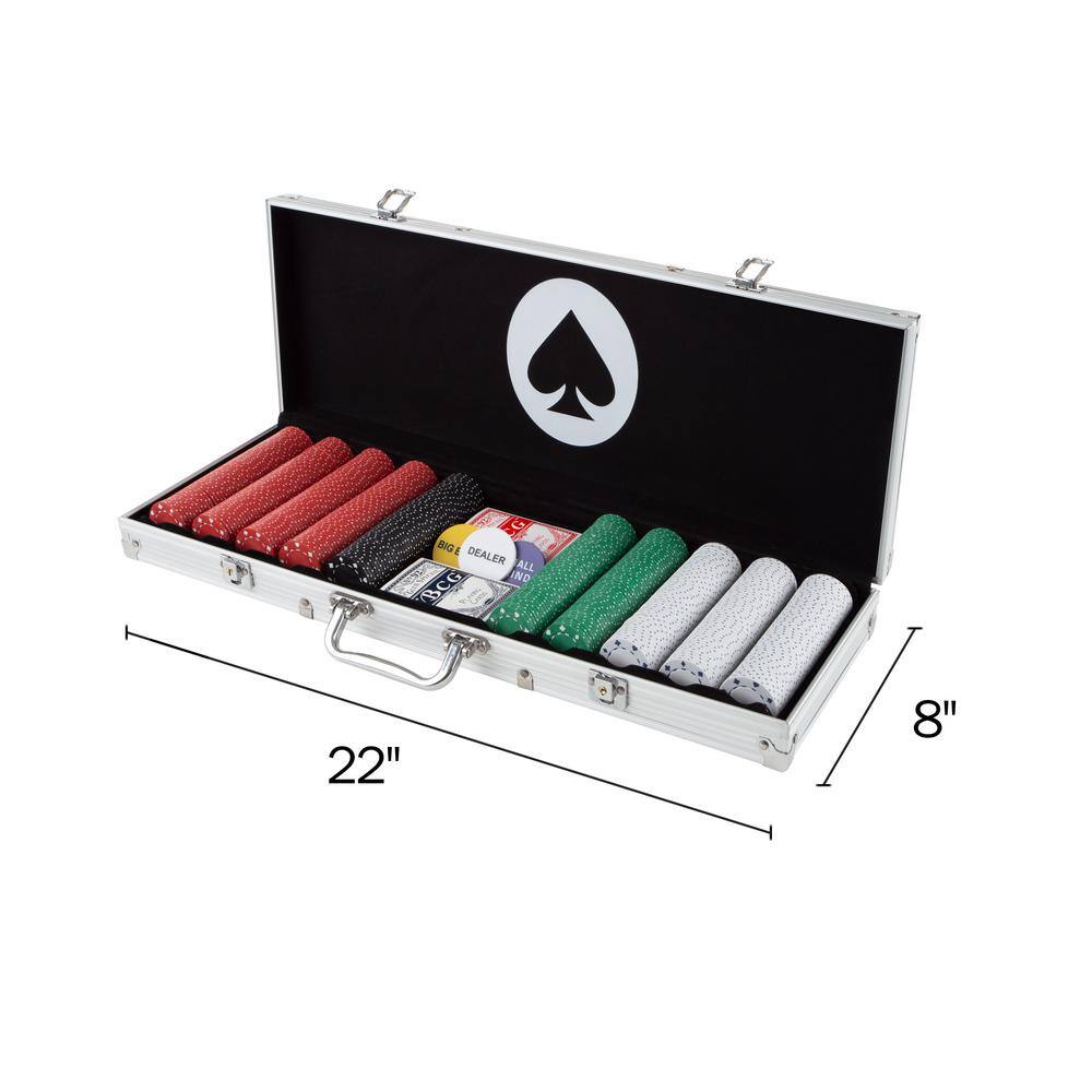 Brand New Trademark Poker store 500 Chip Set