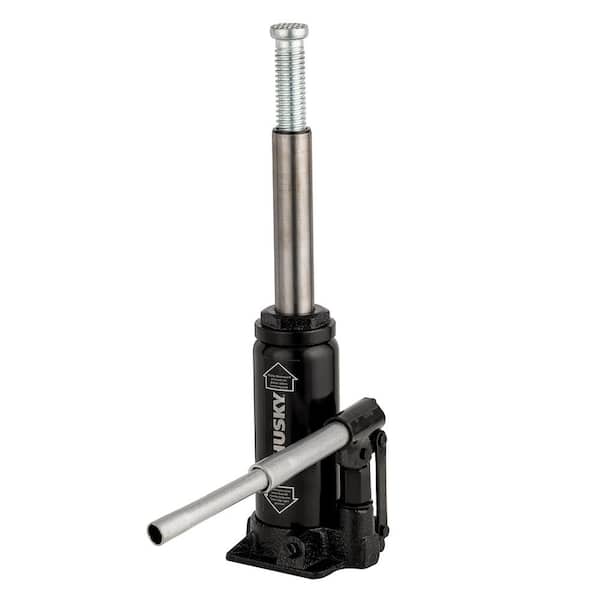 Husky 6-Ton Hydraulic Bottle Car Jack HPL6B - The Home Depot