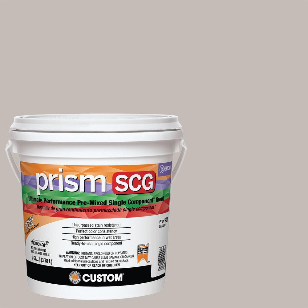Prism SCG #643 Warm Gray 1 Gal. Ultimate Performance Pre-Mixed Single Component Grout price history on PriceWatchPro