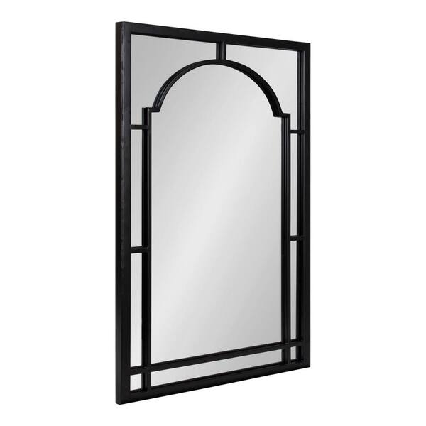 Kate And Laurel Lyla 32 In. X 20 In. Classic Arch Framed Black Wall 