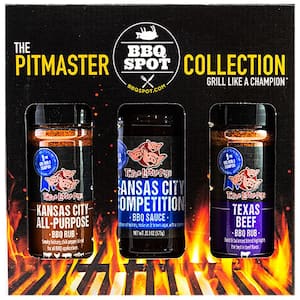 Four Monkeys BBQ Pit Master BBQ Rub Pack - Kay Apparel Aprons And Home  Butchers Supplies