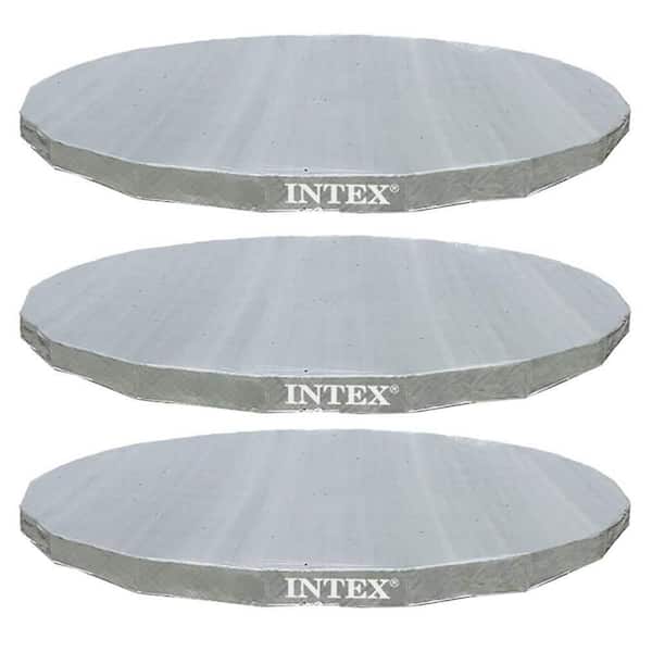 18 ft. Round Ultra Frame Swimming Pools UV Resistant Deluxe Debris Above Ground Leaf Cover (3-Pack)