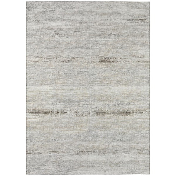 Marston Ivory 10 ft. x 14 ft. Geometric Indoor/Outdoor Area Rug